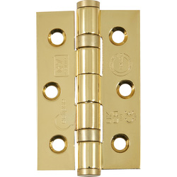 Eclipse Grade 7 Ball Bearing Hinge Brass Plated - 19308 - from Toolstation