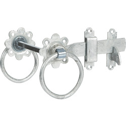 GateMate GateMate Ring Gate Latch 150mm Galvanised - 19534 - from Toolstation