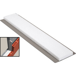 YBS Insulation YBS 24m Easi-Close EPS White Cavity Closer 100-150mm x 2.4m - 19768 - from Toolstation