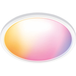 WiZ Smart LED SuperSlim Ceiling Light Colour 2600lm White