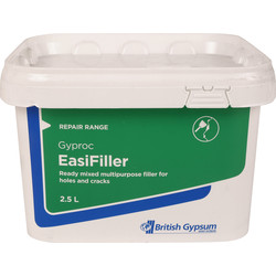 Gyproc Gyproc Easifiller Ready Mixed Filler 2.5L - 20043 - from Toolstation
