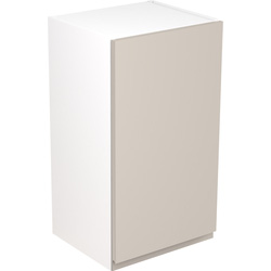 Kitchen Kit Flatpack J-Pull Kitchen Cabinet Wall Unit Super Gloss Light Grey 400mm
