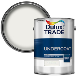 Dulux Trade Undercoat Paint Brilliant White 5L