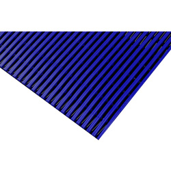 Blue Diamond / Interflex Duckboard Matting 80cm x 10m Roll Blue