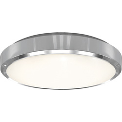4lite WiZ Connected 18W LED Smart Wifi/Bluetooth Wall and Ceiling Light IP54 Chrome 1620lm