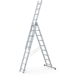 Zarges Light Trade Combination Ladder 3 x 9 Tread 2598 x 460 x 190mm