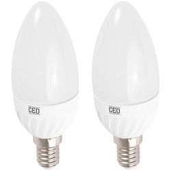 LED Opal Candle Lamp 3W SES (E14) 230lm