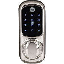 Yale Smart Living Yale Keyless Connected Door Lock Polished Chrome - 21516 - from Toolstation