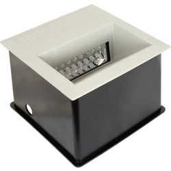 LED 1.5W Square Wall Light 230V IP65 Cool White 6000K - 21545 - from Toolstation