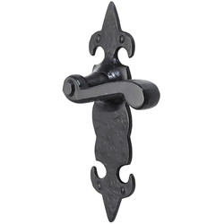 Old Hill Ironworks Old Hill Ironworks Fulbrook Suite Door Handles 210mm x 57mm Latch - 21567 - from Toolstation