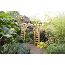 Forest / Forest Garden Large Ultima Pergola Arch 245cm(h) x 240cm(w) x 136cm(d)