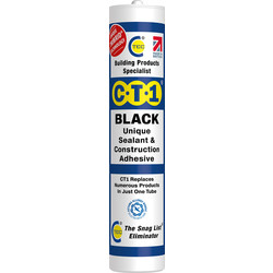 CT1 / CT1 Adhesive & Sealant 290ml Black