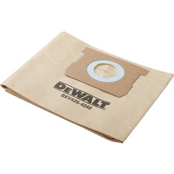 DeWalt DXV15T Toolbox 15L Wet & Dry Vacuum Cleaner Dust Bags