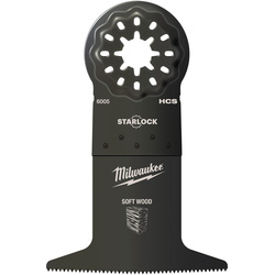 Milwaukee Starlock Wood Multi Tool Blade 65mm