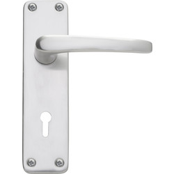 Contract Aluminium Handle Lock 152x40mm