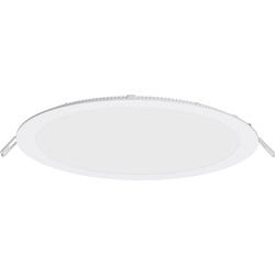 Enlite Enlite Slim-Fit Round Low Profile LED Downlight 24W Warm White 1450lm A+ - 22013 - from Toolstation