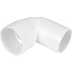 Aquaflow Solvent Weld 90° Conversion 32mm White - 22299 - from Toolstation