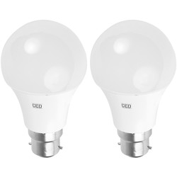 Meridian Lighting / LED GLS Lamp 7W BC (B22d) Cool White 600lm