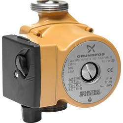Grundfos Grundfos UPS 15-50N Secondary Hot Water Circulating Pump 230V - 22477 - from Toolstation