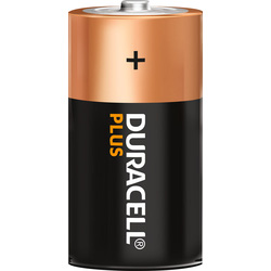 Duracell +100% Plus Power Batteries C