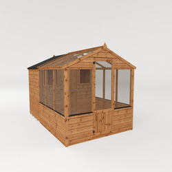 Mercia Traditional Apex Greenhouse Combi Shed