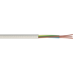 Doncaster Cables 3 Core Round Flex Cable (3183Y) 1.5mm2 Coil