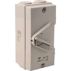 IMO Stag IMO Stag Lever Type Isolator 1 Pole 20A IP66 - 22726 - from Toolstation