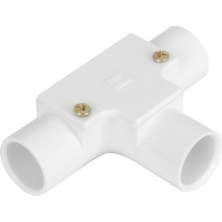 25mm PVC Conduit Inspection Tee White