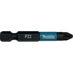 Makita Makita Impact Rated 50mm Black Bit PZ2 - 23140 - from Toolstation