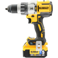 DeWalt DeWalt DCD997P2B-GB 18V XR Premium Brushless Hammer Drill Driver 1 x 5.0Ah - 23179 - from Toolstation