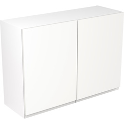 Kitchen Kit Ready Made J-Pull Kitchen Cabinet Wall Unit Super Gloss White 1000mm