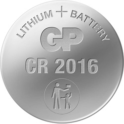GP GP Lithium Coin CR/DL2016 3V - 23269 - from Toolstation