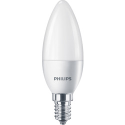 Philips / Philips LED Frosted Candle Lamp 5.5W SES (E14) 470lm