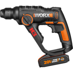 Worx / Worx 20V 3 in 1 Cordless SDS Rotary Hammer Drill 1 x 2.0Ah
