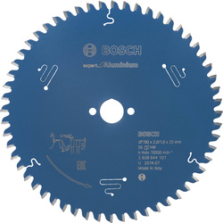 Bosch EXPERT Aluminium Circular Saw Blade 190 x 20 x 56T 