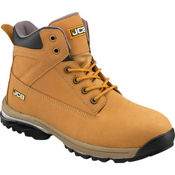 JCB Workmax Safety Boots Honey Size 12