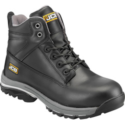 JCB Workmax Safety Boots Black Size 7