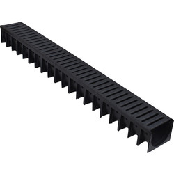 DRAINAGE CHANNEL DRIVEWAY & PATIOS 9mtr Plastic Grating Inc FREE ACCESSORIES 