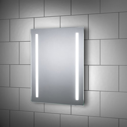 Sensio Sensio Isla Plus LED Diffused Battery Powered Mirror Cool White 500 x 390mm - 23831 - from Toolstation