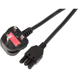 PowerData Technologies / Desktop / Under Desk Unit  3 Pin Power Cable