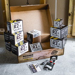 4.0 x 60mm Reisser R2 Woodscrews 500pcs 