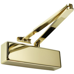 Rutland / Rutland TS.3204 Door Closer Polished Brass Size 3, With Cover