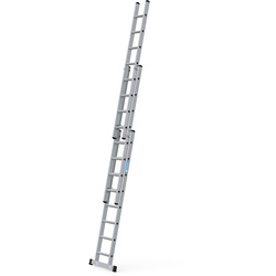 Zarges Everest Extension Ladder 3 x 8 D-Rung 2410 x 500 x 170mm