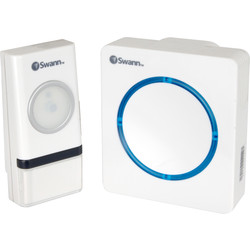 Swann Security Swann Compact Wireless Backlit Doorbell  - 24571 - from Toolstation