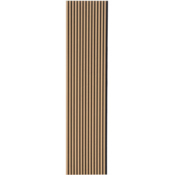 Kraus / Natural Oak Acoustic Wall Panel 1.9 x 57.2 x 240cm