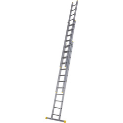 Werner Pro Square Rung Triple Extension Ladder 3.58m