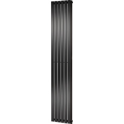 Towelrads Merlo Vertical Double Panel Designer Radiator Anthracite 1800 x 604mm 3187Btu