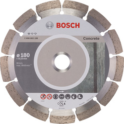 Bosch Concrete Diamond Cutting Blade 180 x 22.23mm 