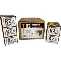 Reisser / R2 Special Screw Pack 1000 Pc