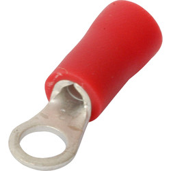Ring Lug Connectors 1.5 x 3.7mm Red